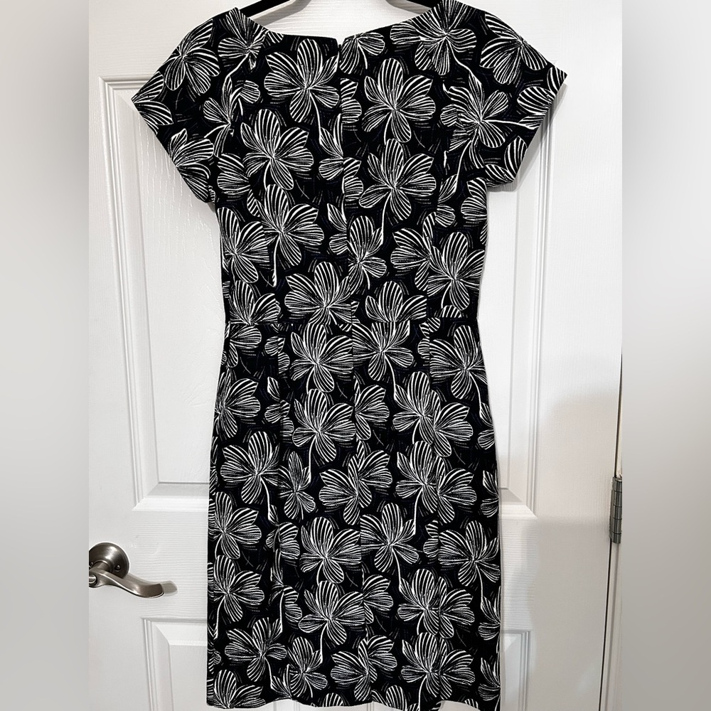 J. Crew Blue and White Dress Size 2 - Picture 2 of 12